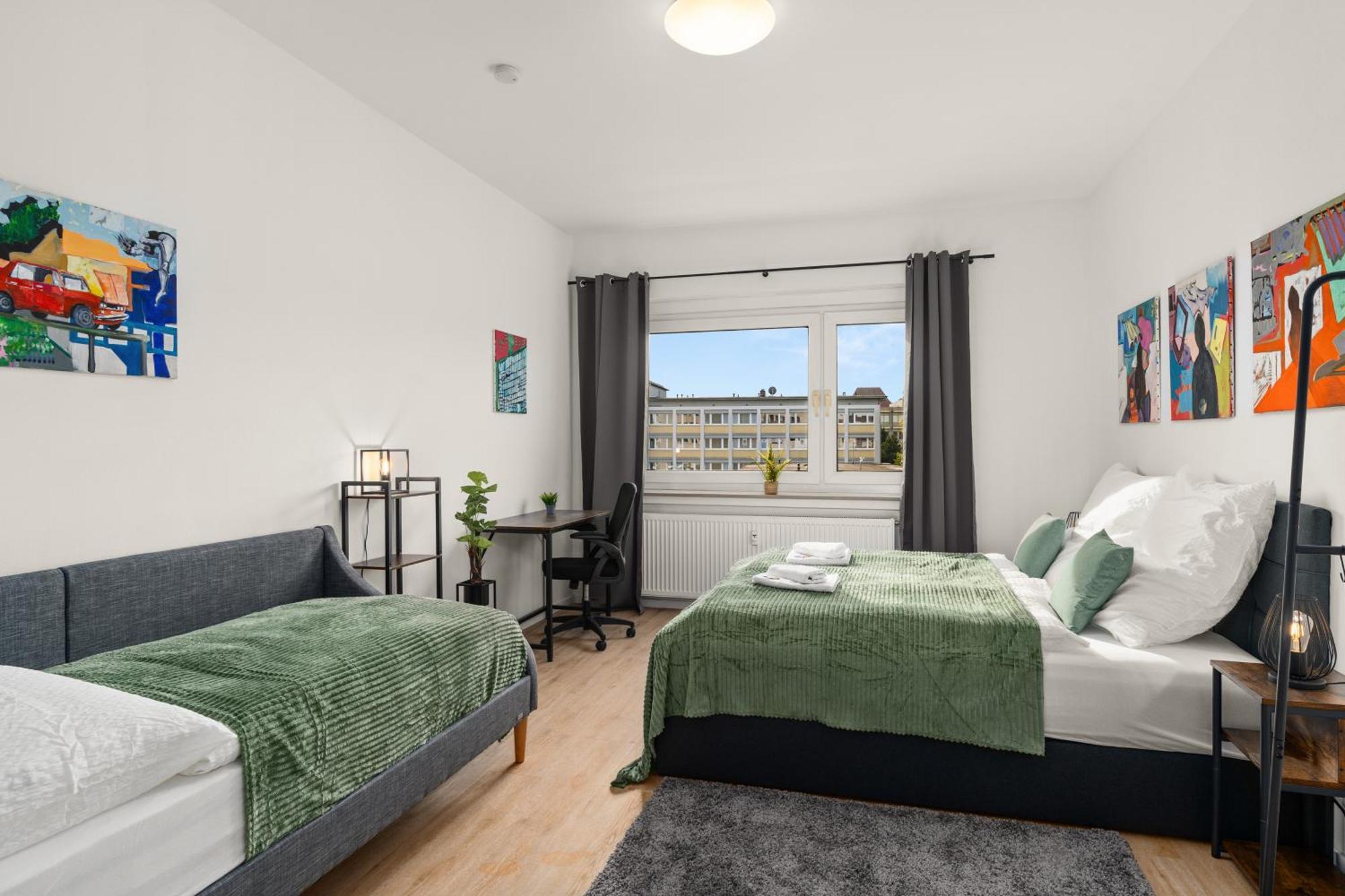 Homely-Apartment Manhattanart, Zentral, Parkplatz, Billard,Ps4, Dart, Balkon Bielefeld Zewnętrze zdjęcie